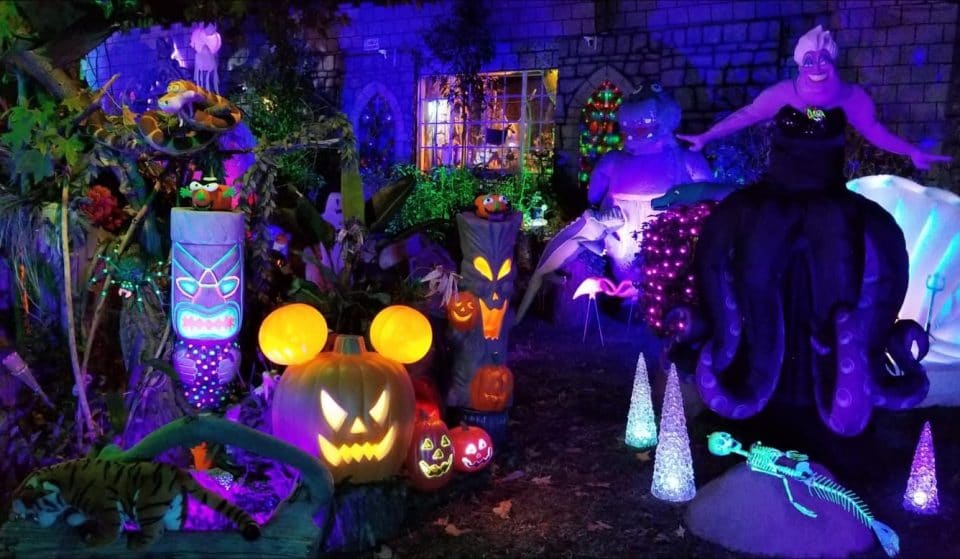 A House In Burbank Is Resurrecting Disney With An Insane Halloween Display