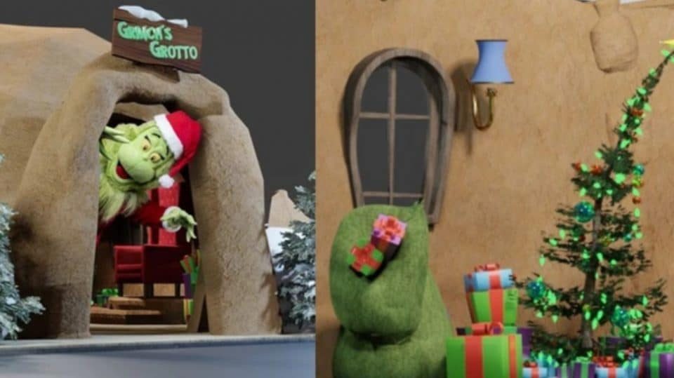 The Grinch Is Bringing Whoville To San Diego With A Holiday-Themed Dr. Seuss Exhibition • The Grinch’s Grotto