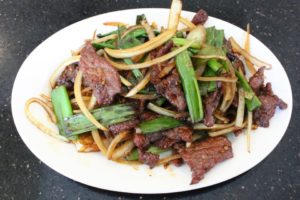 Stir-fry dish from Minh Ky Restaurant in San Diego