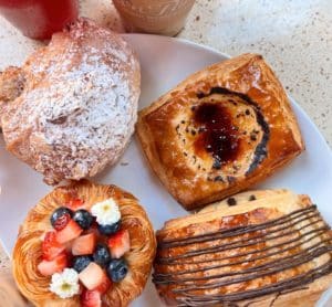 Pastries from Con Pane Rustic Breads & Cafe in San Diego